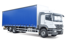 Car Hire Gillingham - 26 Tonne Curtain Side Truck - Truck hire Gillingham