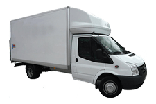 Car Hire Gillingham - Ford Luton 3.5 ton Tail Box Lift Truck - Truck hire Gillingham