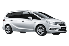 Car Hire Gillingham - Vauxhall Zafira 7-Seater - Minibus hire Gillingham